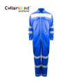 Blue Reflective Work Cloth FR Safety Overall